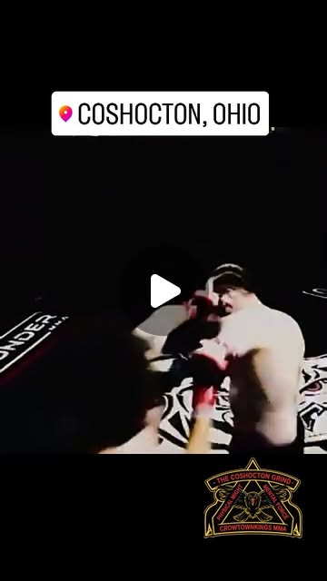 Cage-fight clip posted by The Coshocton Grind